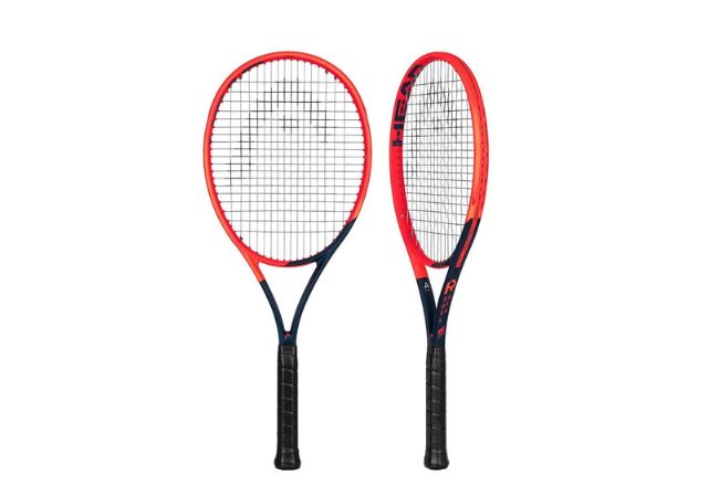 Gậy tennis chính hãng với thiết kế hiện đại và chắc chắn