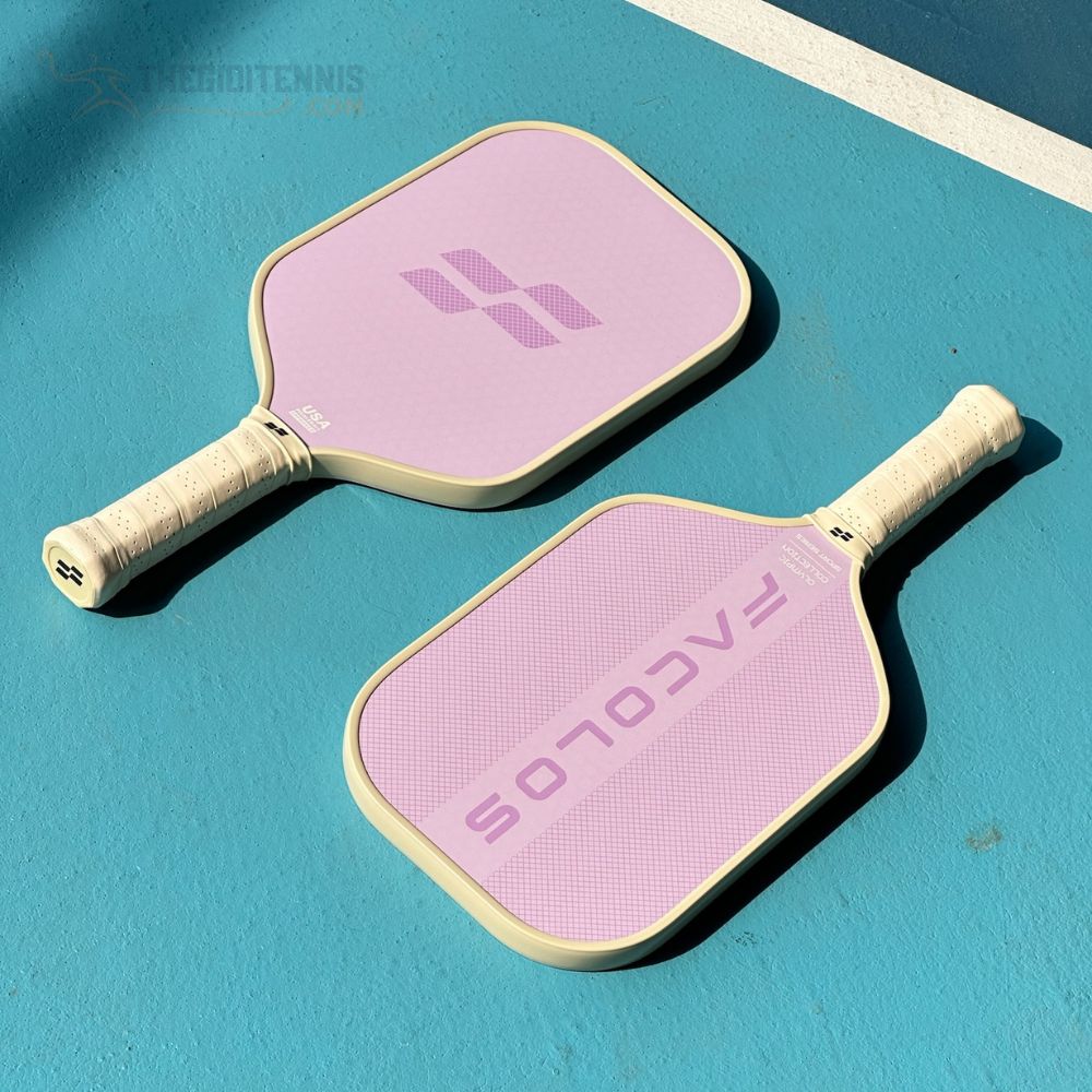 Mặt trước và sau của Vợt Pickleball Facolos Olympic 16mm
