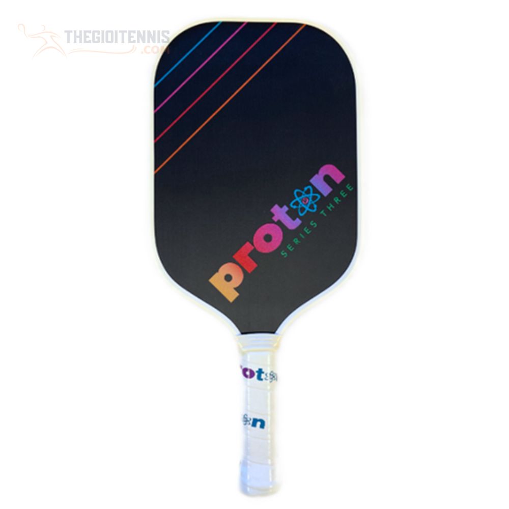 Tổng quan của Vợt Pickleball Proton Series Three – Raw Carbon