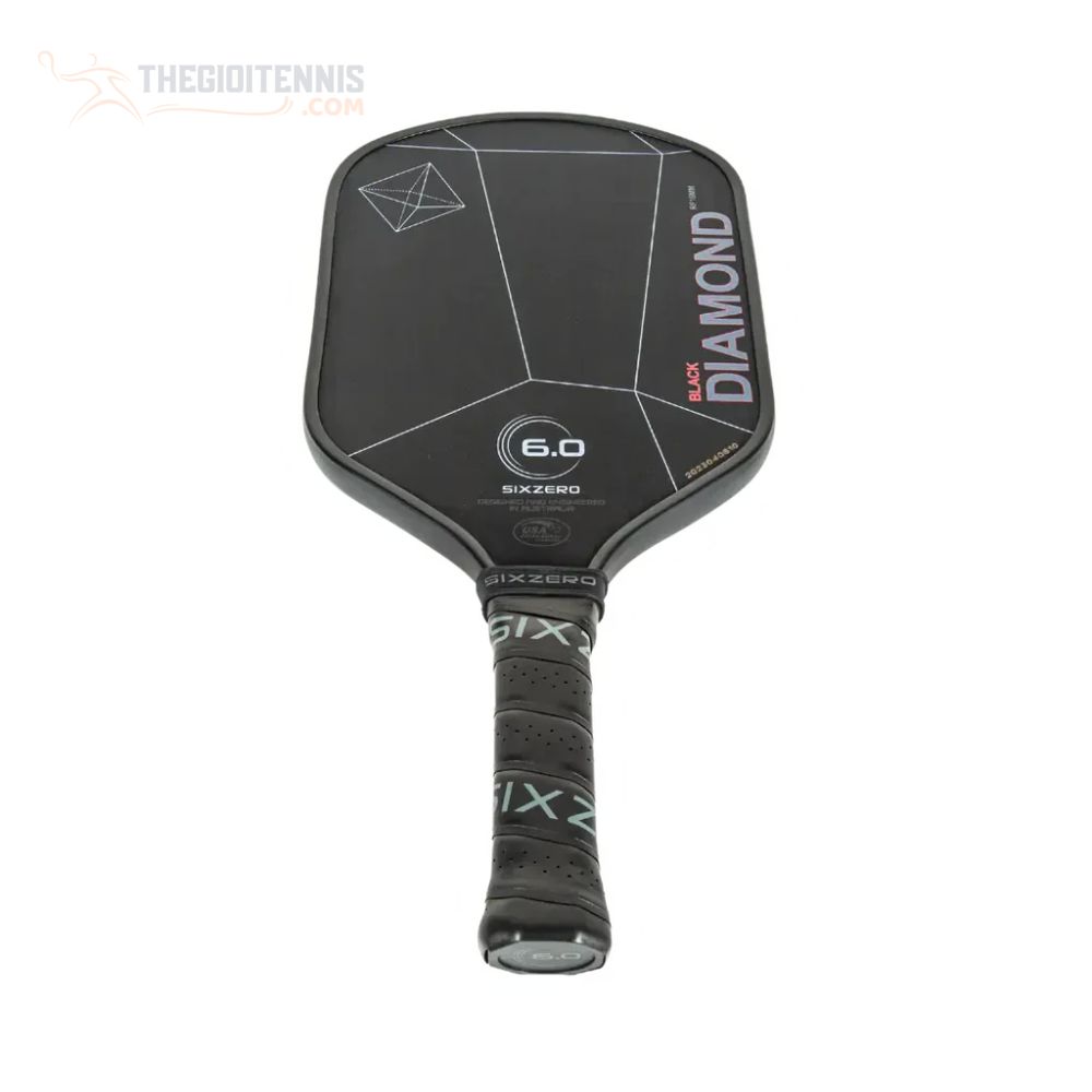 Tổng quan của Vợt Pickleball Six Zero Double Black Diamond Power