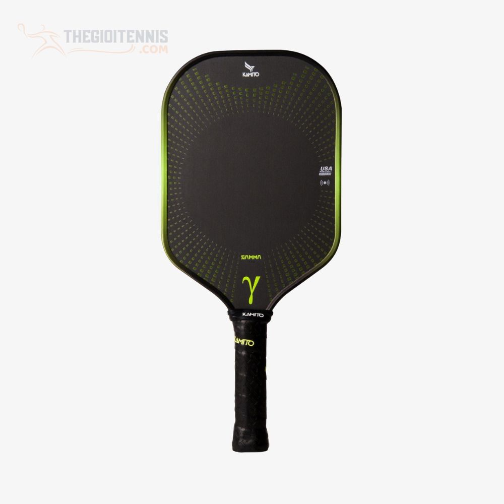 Vợt Pickleball Kamito Gamma 14mm màu xanh Neon