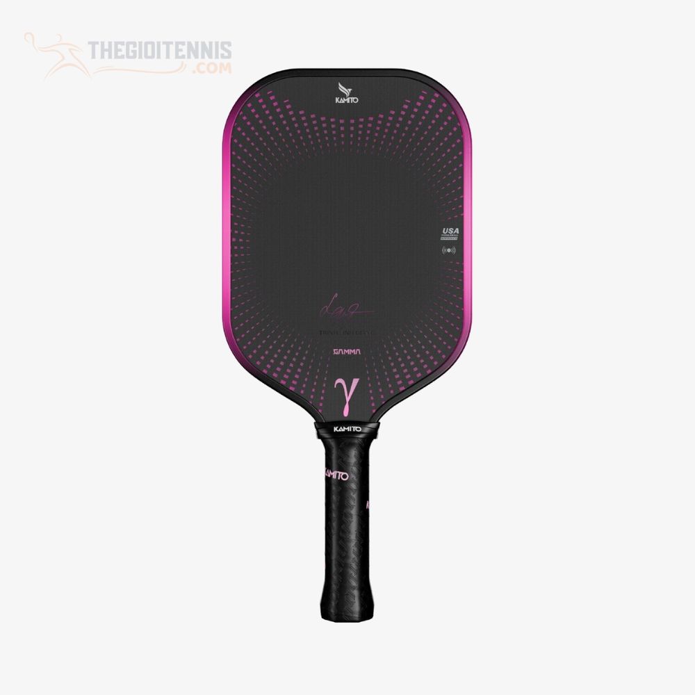 Vợt Pickleball Kamito Gamma 16mm màu hồng