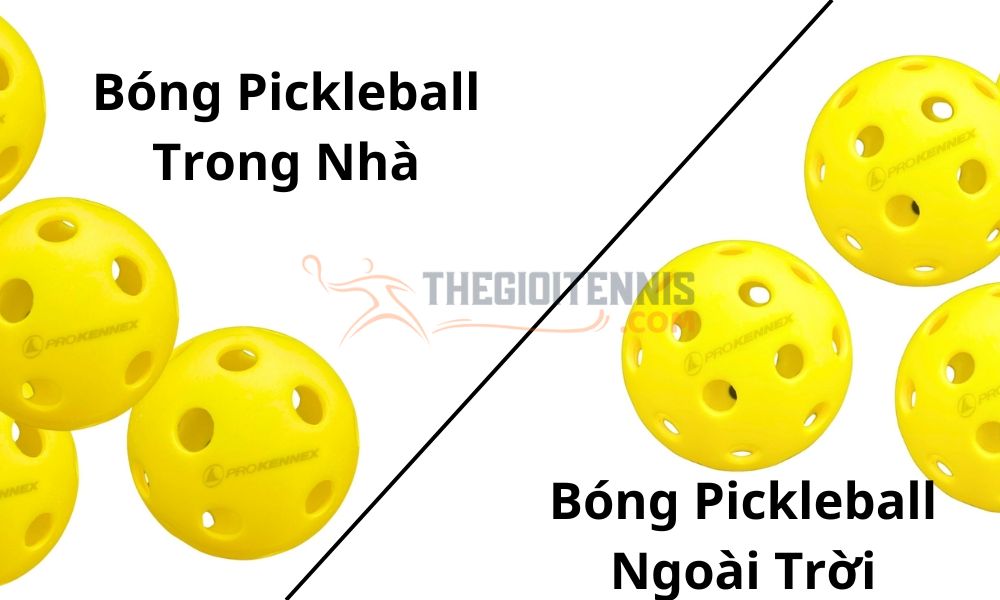 Viec lua chon bong Pickleball dung loai quan trong