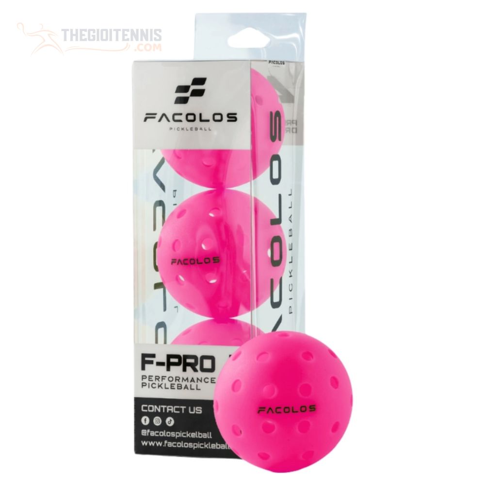 Bóng Pickleball Facolos F-Pro Advanced Hồng