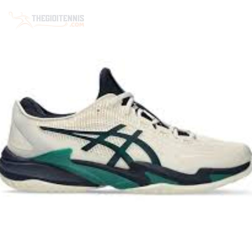 Giày Pickleball Asics Court FF 3 Cream Jasper Green