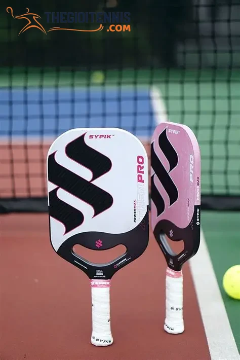 Sử dụng băng chì dán ở đỉnh vợt (vị trí 12 giờ)