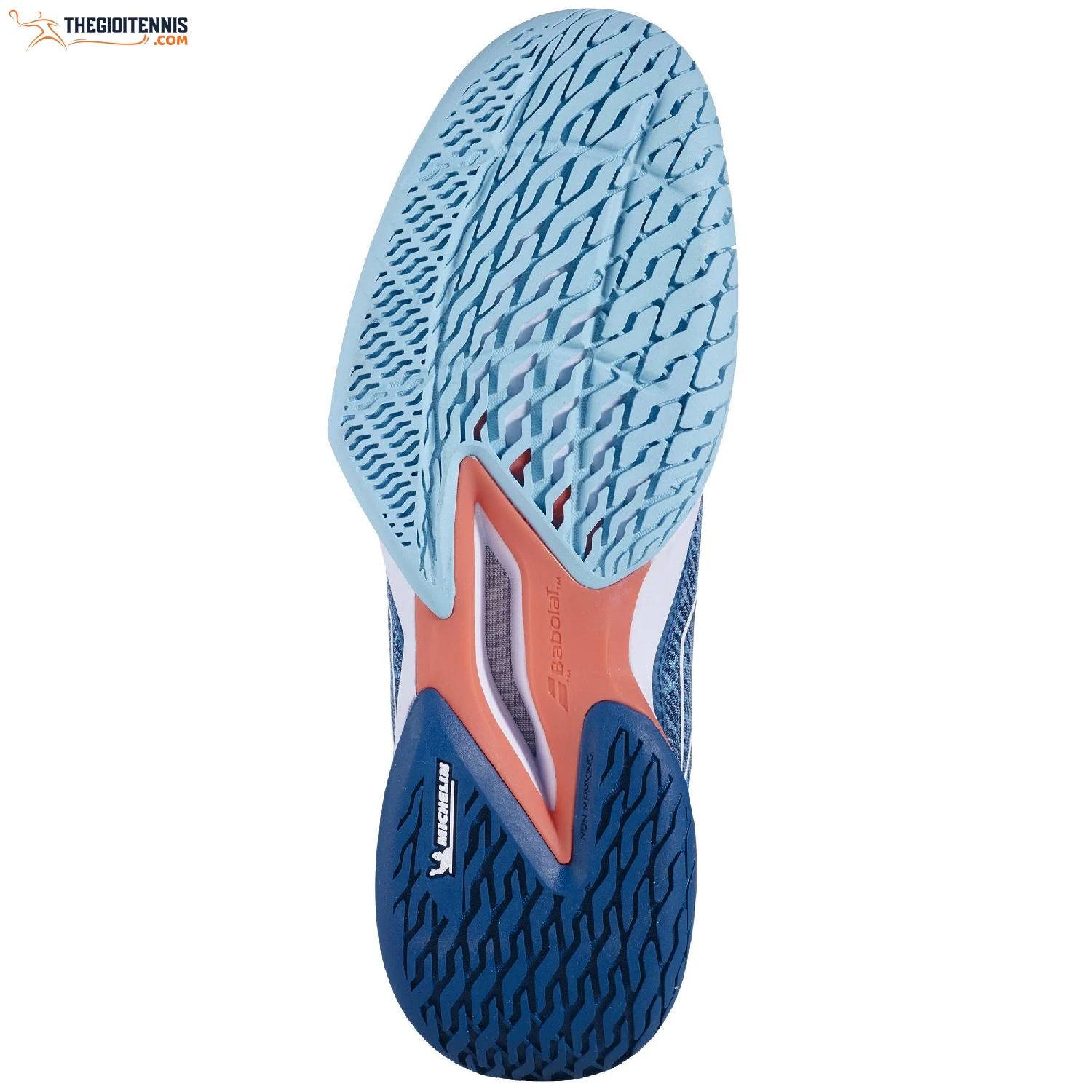 Giày tennis babolat jet mach 3 10 Phần đế của giày babolat jet mach 3