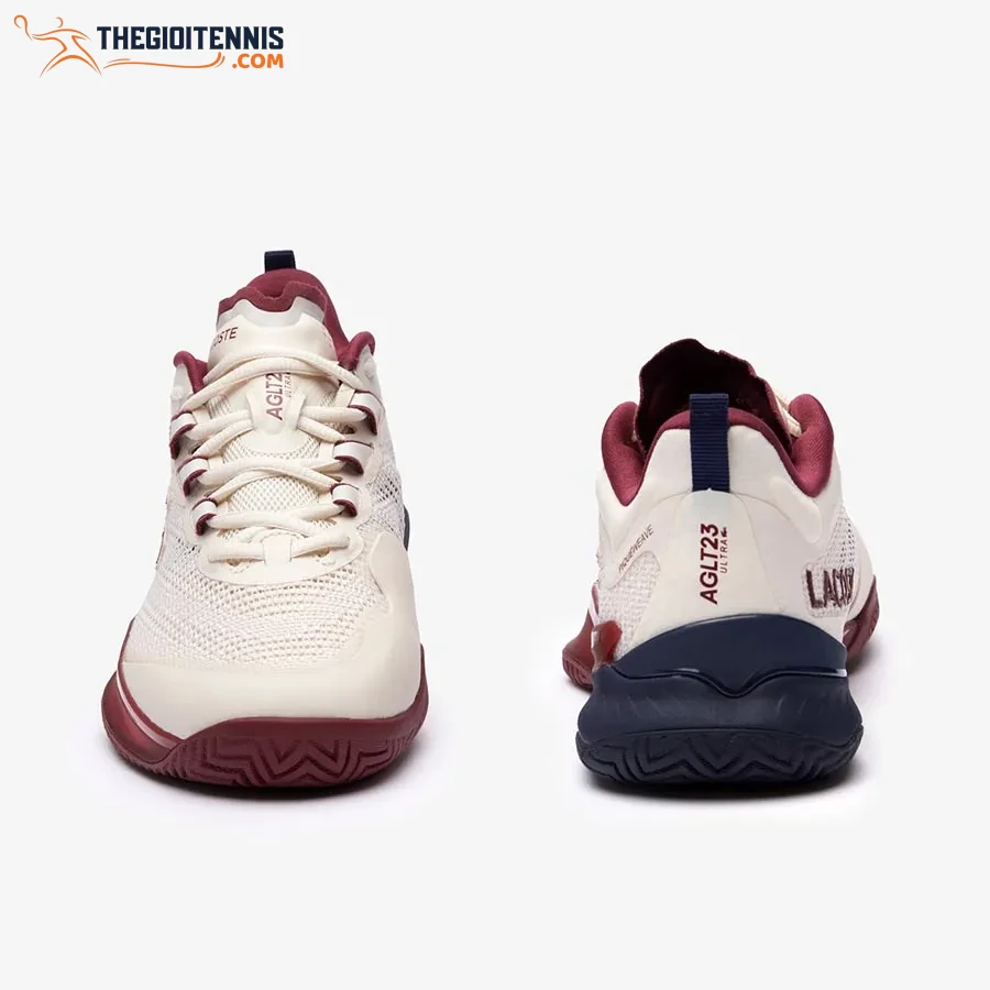 Giày Pickleball Lacoste Ag Lt23 Ultra 11 Gót và mũi của giày pickleball lacoste ag lt23 ultra