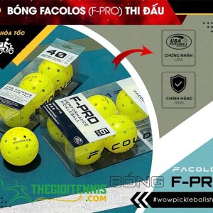 Bóng Pickleball Facolos F-Pro Performance Gen2 (Hộp 6 Quả)