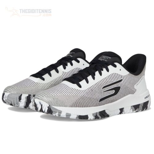 Giày Pickleball Skechers Viper Court Pro 2.0 White Black 3.290k Free Ship