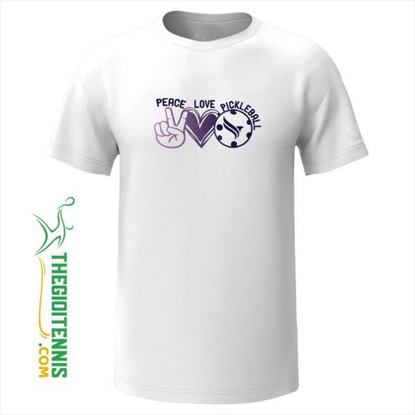 Giới thiệu chung áo Pickleball Kamito Peace Love KMAT250140