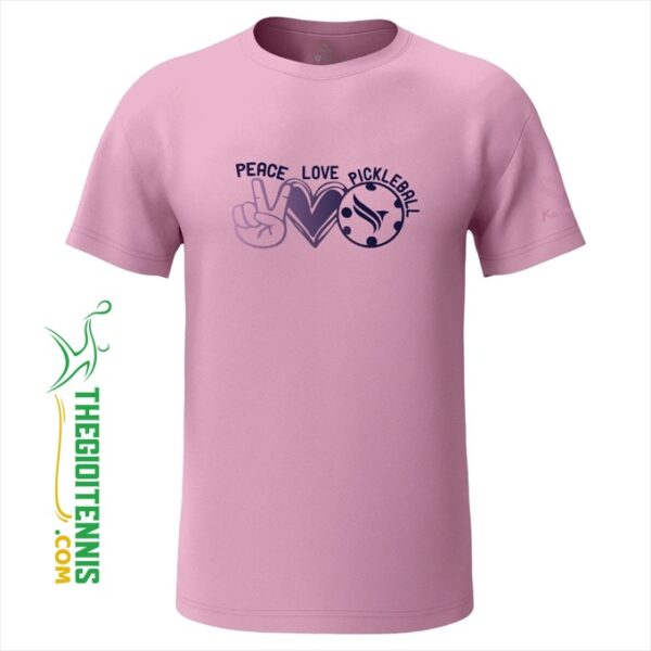 Ưu điểm nổi bật của áo Pickleball Kamito Peace Love KMAT250140
