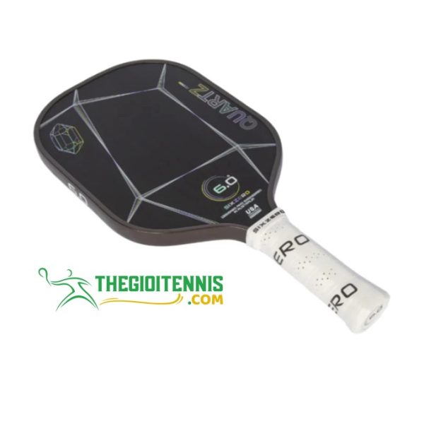 Vợt Pickleball Six Zero Quartz – Smoky Quartz (Grey) - Ảnh 3