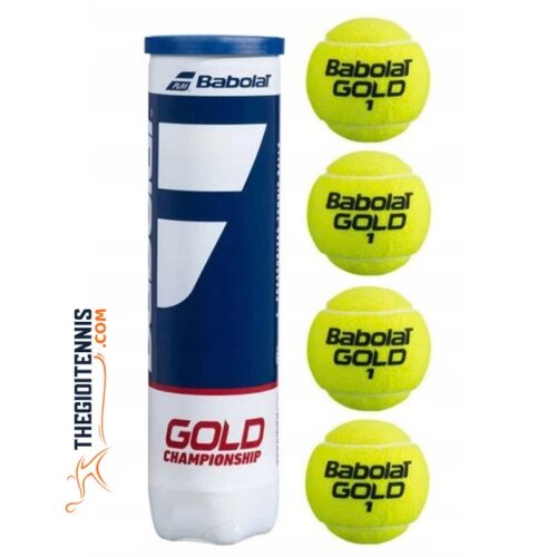 Bóng Tennis Babolat Gold All Court Hộp 4 Trái – Ổn định – Bền bỉ – Chuẩn thi đấu