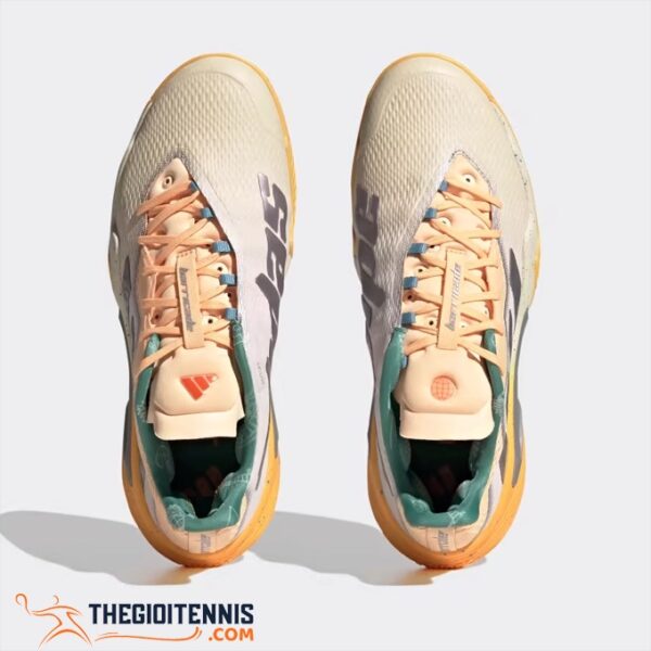 Cấu tạo chi tiết giày Tennis Adidas Barricade White Tint/Acid Orange (HQ8416)