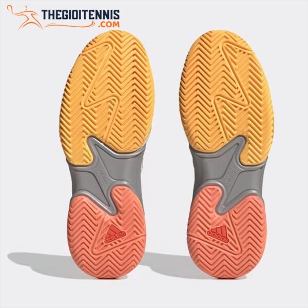 Giày Tennis Adidas Barricade White Tint/Acid Orange Chính Hãng (HQ8416) – Biểu tượng bền bỉ, nâng tầm hiệu suất - Ảnh 7