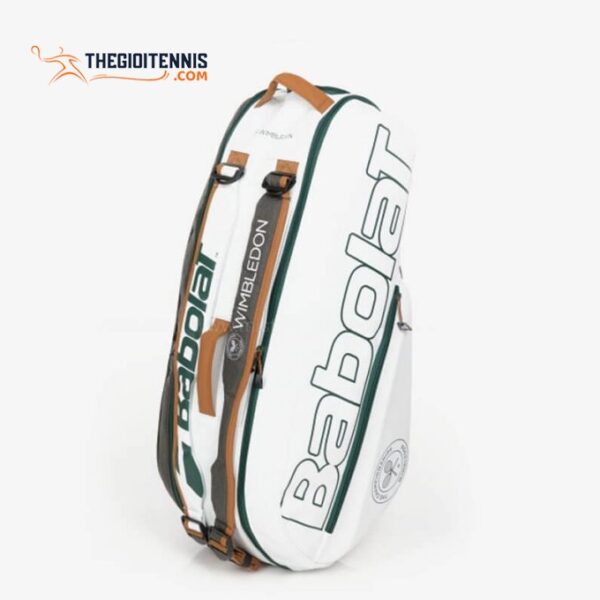 Thiết kế túi tennis Babolat RH X 12 Pure Wimbledon chuẩn Grand Slam – Lựa chọn của các tay vợt chuyên nghiệp
