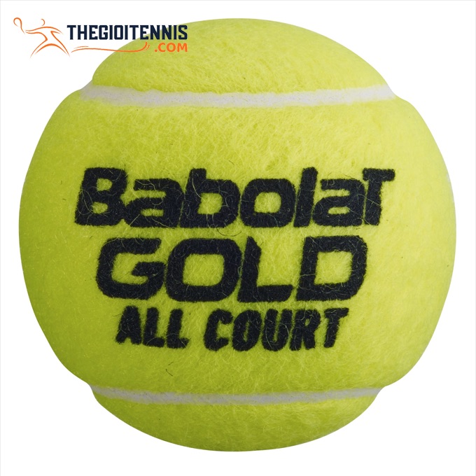 Thông số kỹ thuật của bóng tennis Babolat Gold All Court