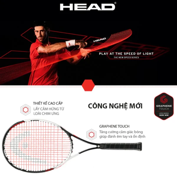 Tại sao nên chọn Vợt Tennis Head Graphene Touch Speed XTR (285gr)?